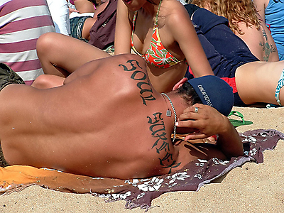 surf tattoo